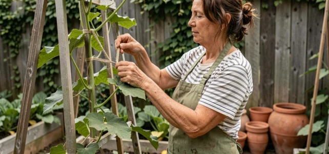 Comment réussir la culture verticale de la courge butternut dans votre jardin