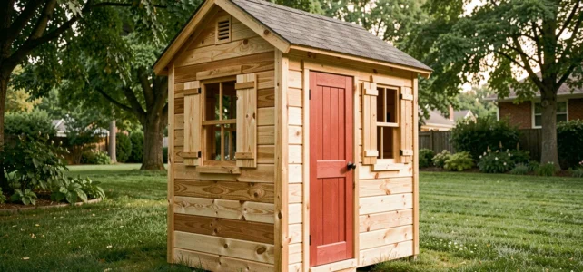 Nos conseils pour choisir une maisonnette en bois Brico Dépôt adaptée à vos enfants