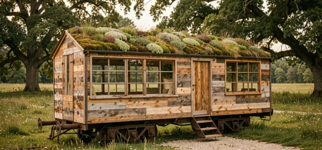 Transformer un vieux wagon en maison écologique : une tendance atypique à découvrir